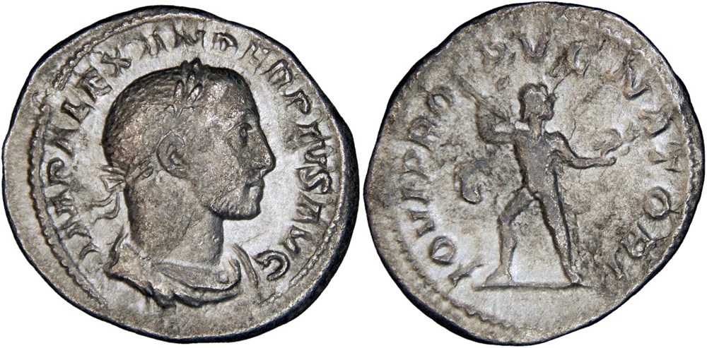 9.239. Severus Alexander - denarius (Jupiter) monnaies antiques romaines imperiales et republicaines 9 239 severus alexander denarius jupiter