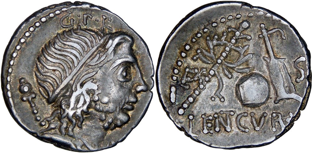 393/1b. Cornelia (75 BC) monnaies antiques romaines imperiales et republicaines 393 1b cornelia 75 bc