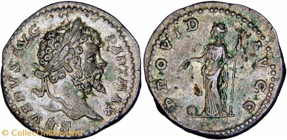 monnaies antiques romaines republicaines imperiales 5 septimius 166 providentia