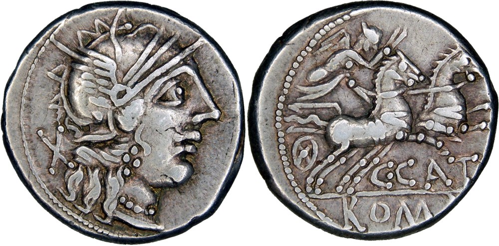 274/1. Porcia (123 BC) monnaies antiques romaines imperiales et republicaines 274 1 porcia 123 bc