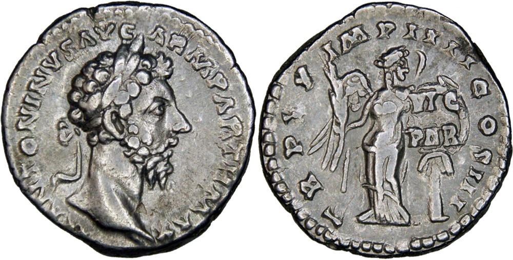 5. Marcus Aurelius. 163 (Victoria) monnaies antiques romaines imperiales et republicaines 5 marcus aurelius 163 victoria