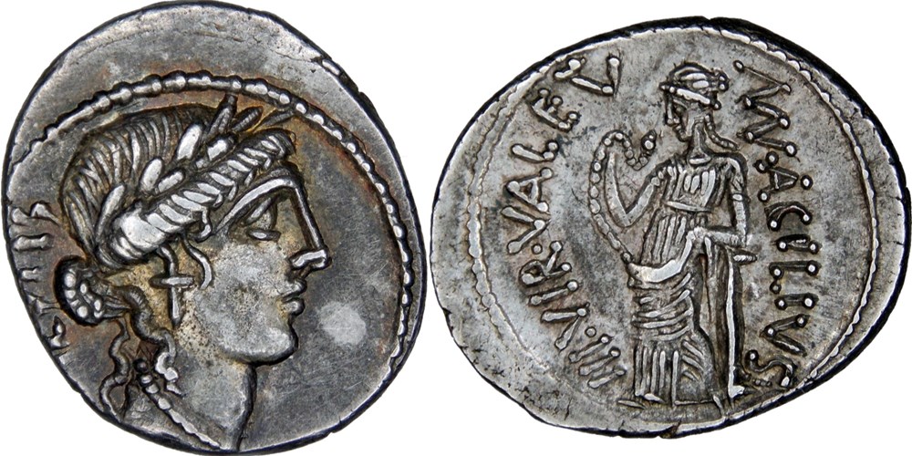 monnaies antiques romaines imperiales et republicaines 442 1a acilia 49 bc