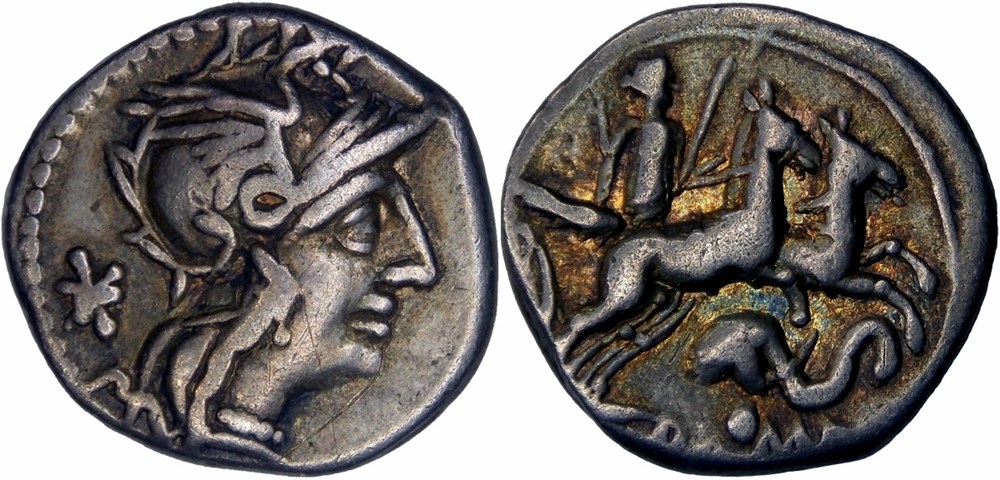 262/1. Caecilia (128 BC) monnaies antiques romaines imperiales et republicaines 262 1 caecilia 128 bc