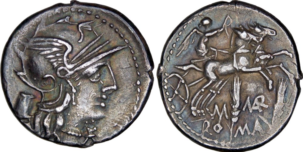 monnaies antiques romaines imperiales et republicaines 245 1 marcia 134 bc