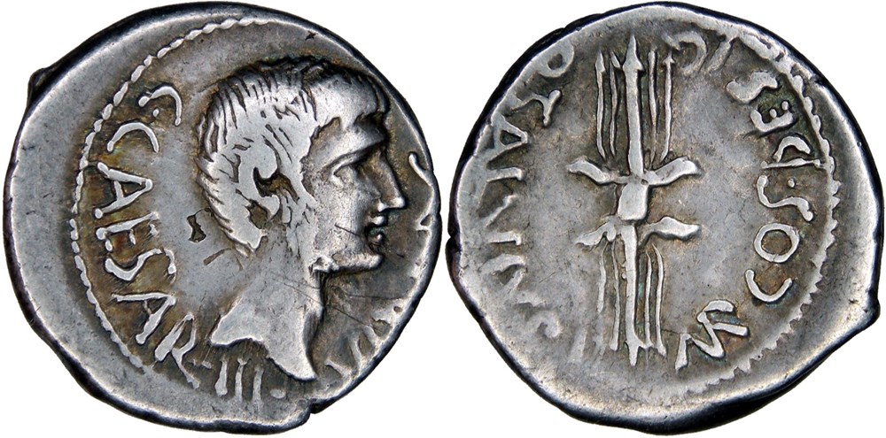 523/1a. Salvia (40 BC) monnaies antiques romaines imperiales et republicaines 523 1a salvia 40 bc