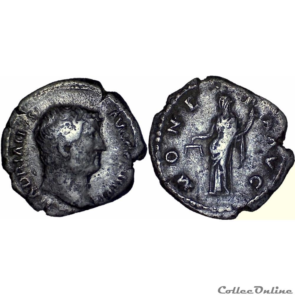 3.256b. Hadrian - denarius (Moneta) monnaie antique romaine 3 256b hadrian denarius moneta