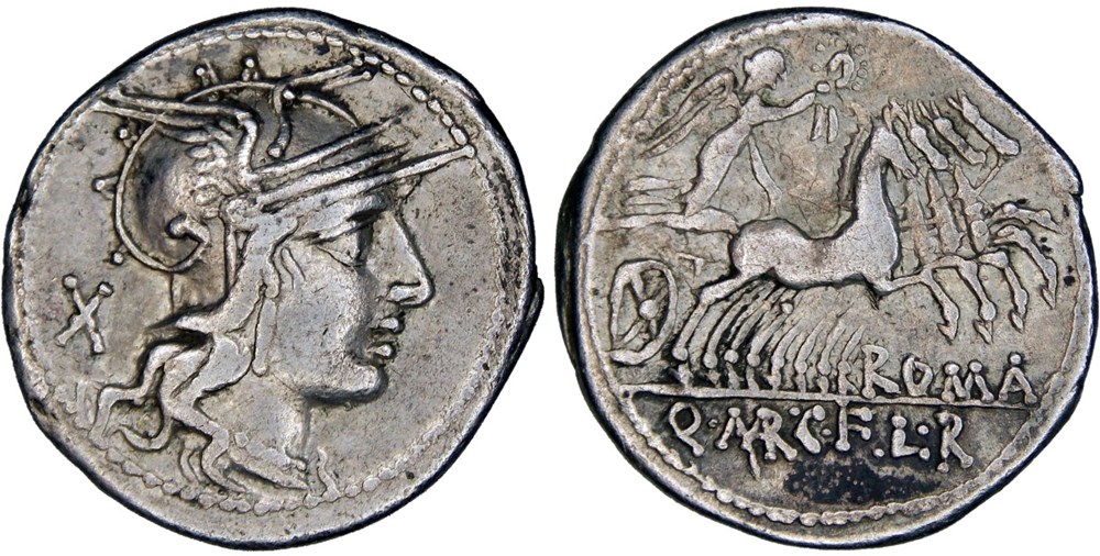 monnaies antiques romaines imperiales republicaines 283 1a marcia et al 118 117 bc