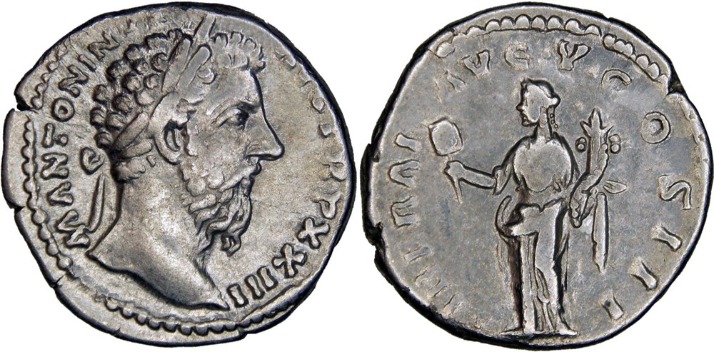 5. Marcus Aurelius. 206 (Liberalitas) monnaies antiques romaines imperiales et republicaines 5 marcus aurelius 206 liberalitas