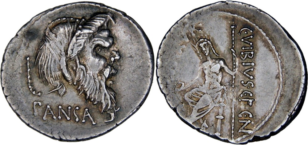 449/1b. Vibia (48 BC) monnaies antiques romaines imperiales et republicaines 449 1b vibia 48 bc