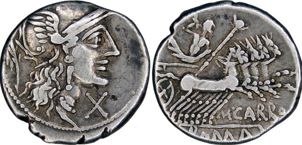 monnaies antiques romaines republicaines imperiales 276 1 papiria 122 bc