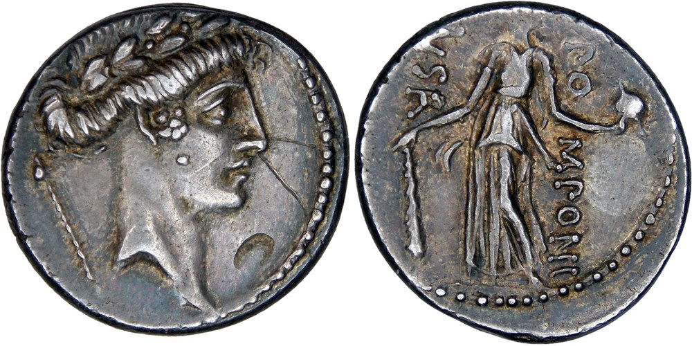 410/4. Pomponia (56 BC) monnaies antiques romaines imperiales et republicaines 410 4 pomponia 56 bc