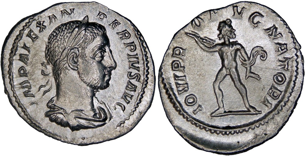 9.235d. Severus Alexander - denarius (Jupiter) monnaies antiques romaines imperiales et republicaines 9 235d severus alexander denarius jupiter