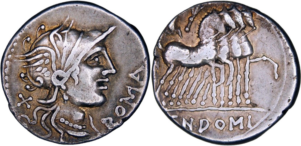 285/1. Domitia (116-115 BC) monnaies antiques romaines imperiales et republicaines 285 1 domitia 116 115 bc