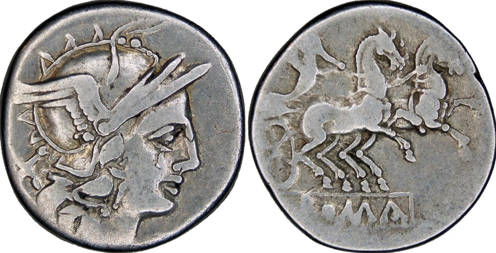 monnaie antique av jc ap romaine republicaine imperiale 136 1 annia denarius 194 190 bc