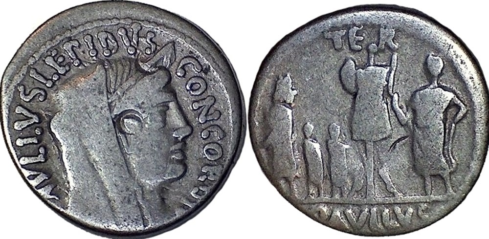 415/1. Aemilia (62 BC) monnaies antiques romaines imperiales et republicaines 415 1 aemilia 62 bc