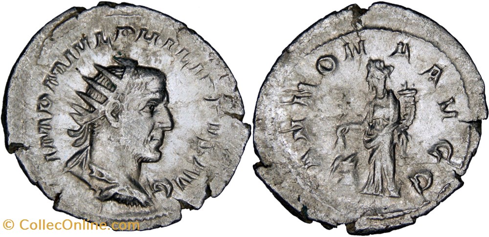 Philippus I. 28c (Annona) monnaies antiques romaines republicaines imperiales philippus i 28c annona