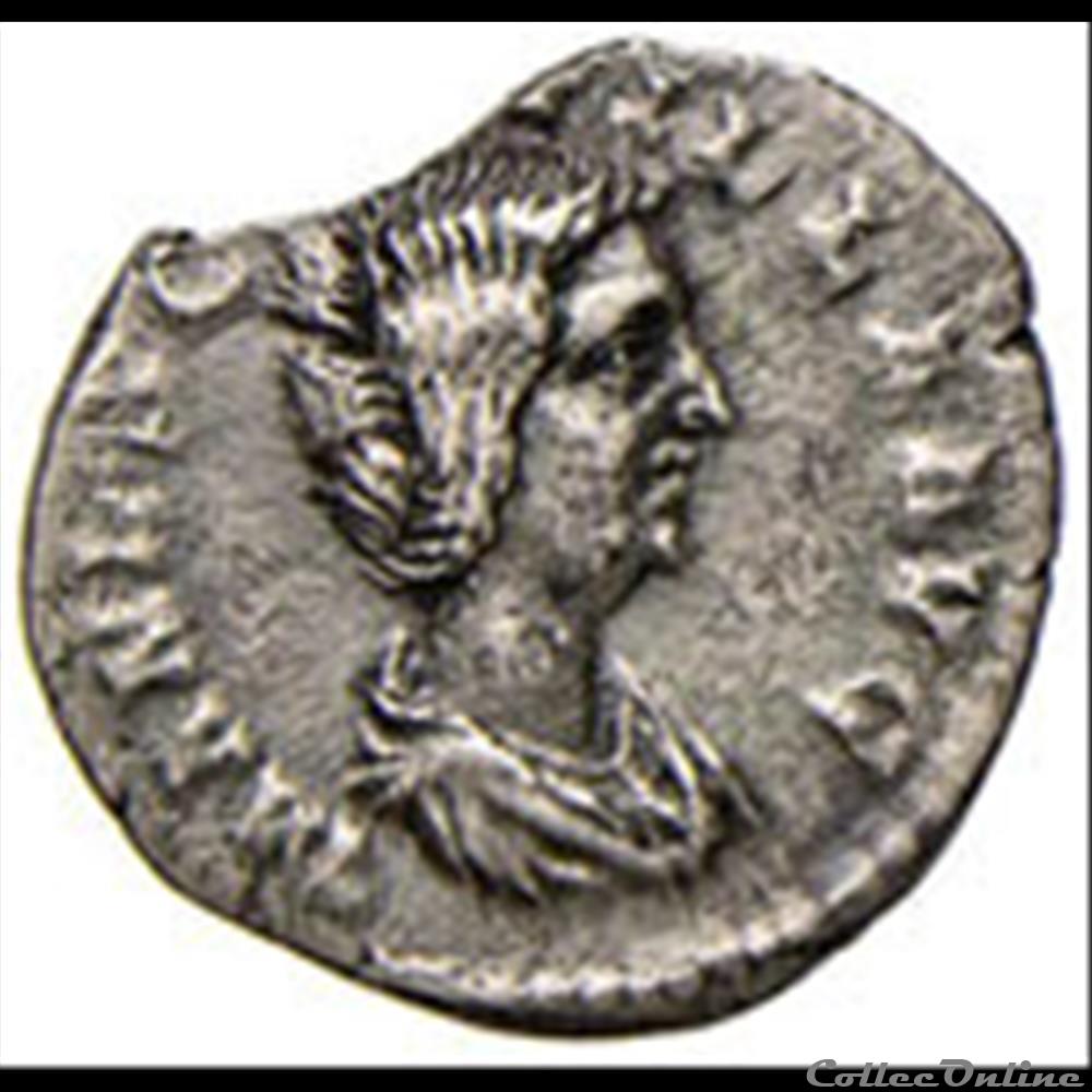 monnaie antique romaine denier manlia scantilla