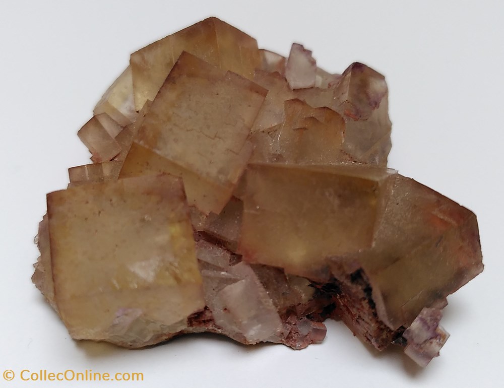 mineraux meteorites fluorine hameda maroc 4 5x4 5x2 cm
