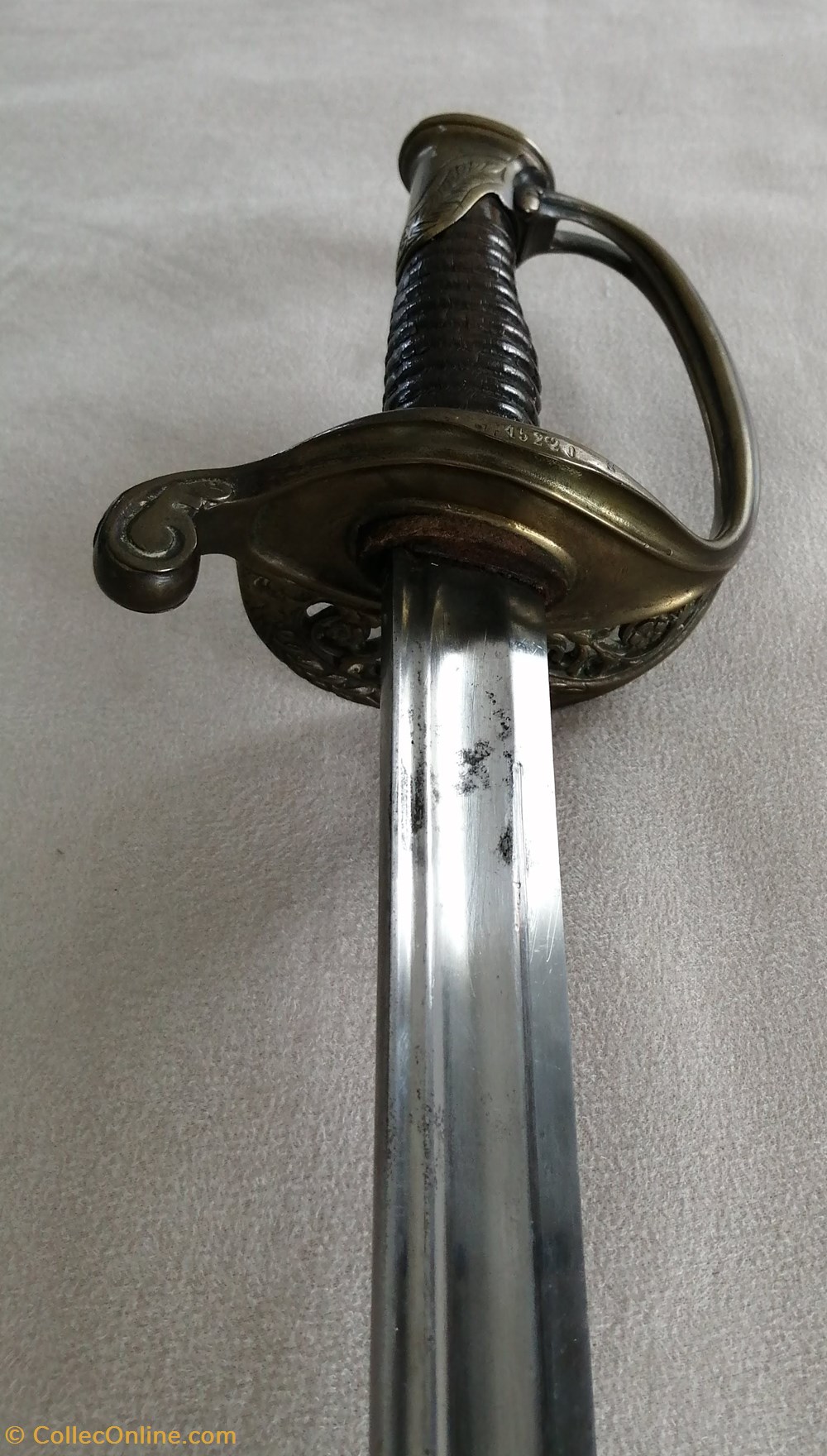 militaria armes blanches sabre adjudant infanterie 1855