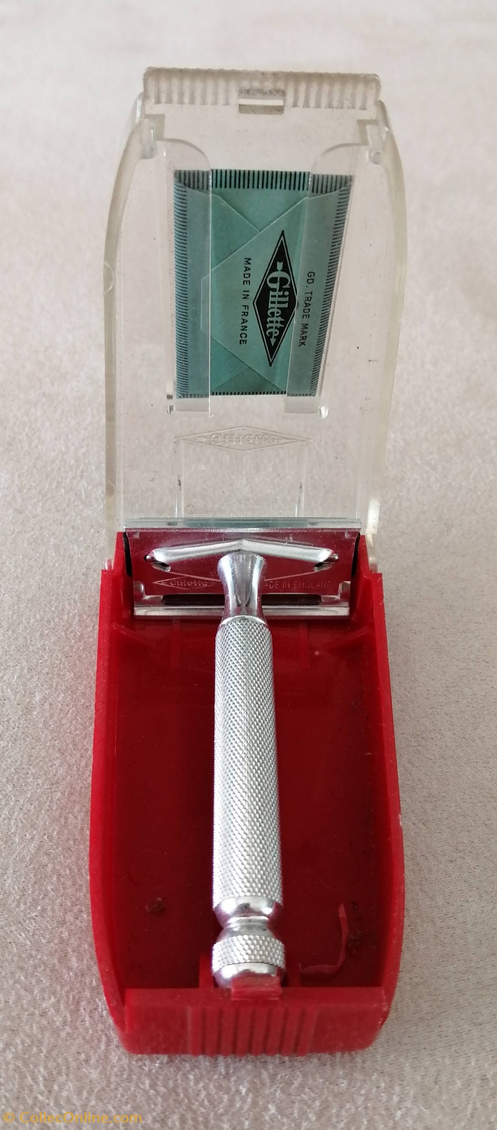 parfums beaute rasoirs rasoir gilette annees 70 80