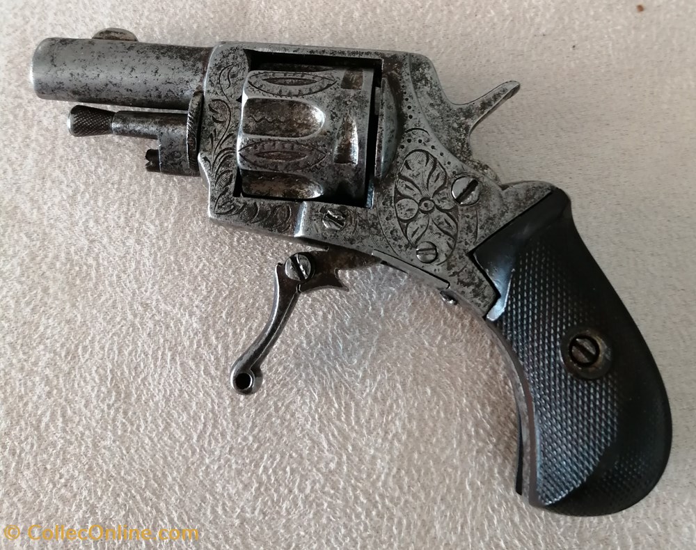militaria armes feux anciennes mini revolver puppy cal 22