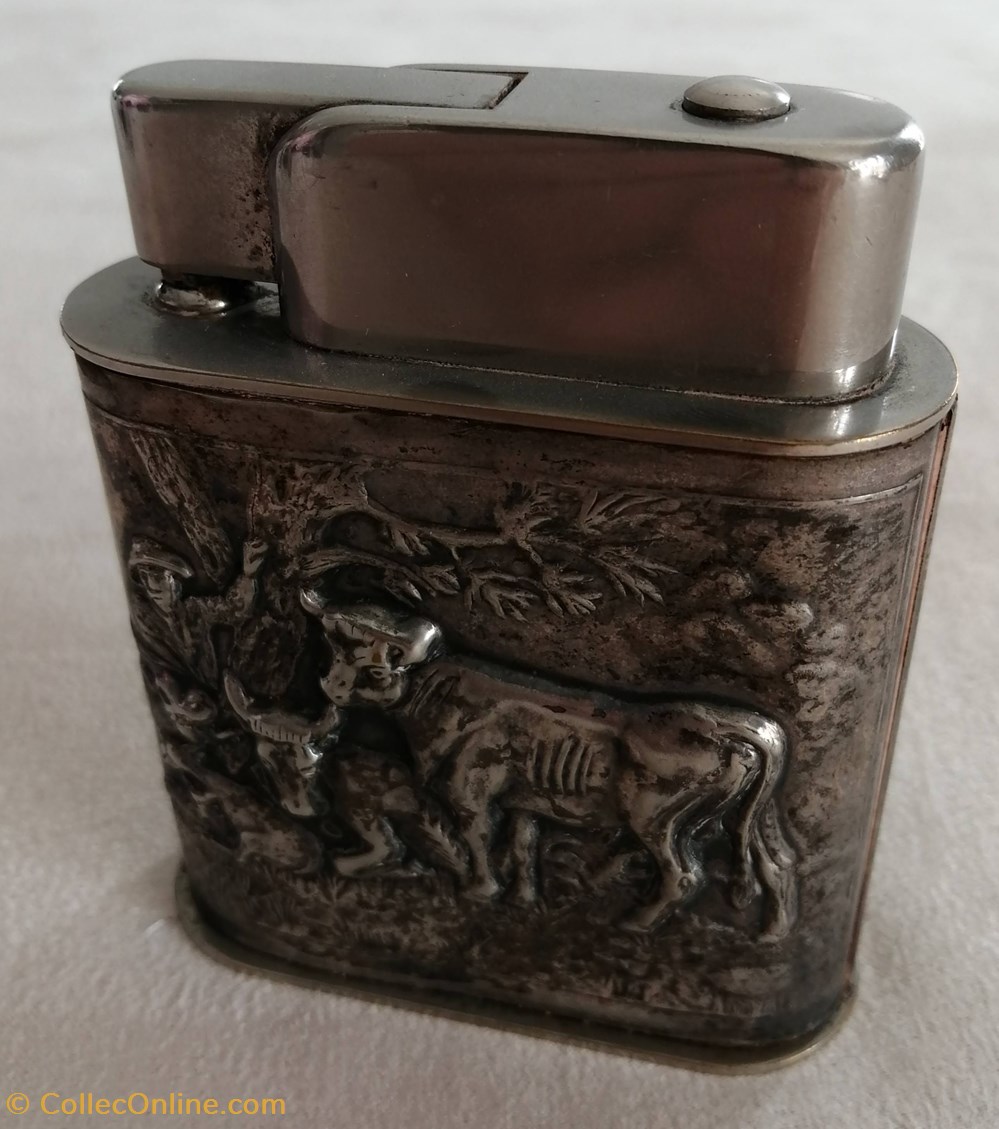 art de la argenterie bistrot alimentation tabac briquet 05 table