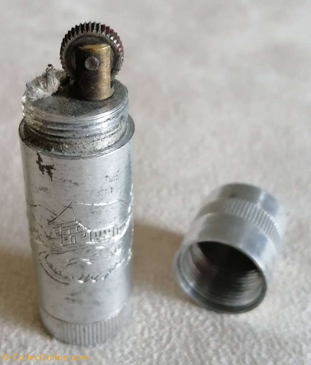 art de la table argenterie bistrot alimentation tabac briquet 84 tube