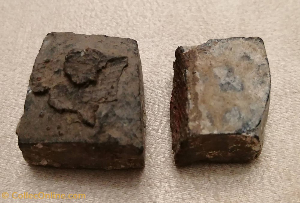 divers morceaux de mosaique antiquite romaine