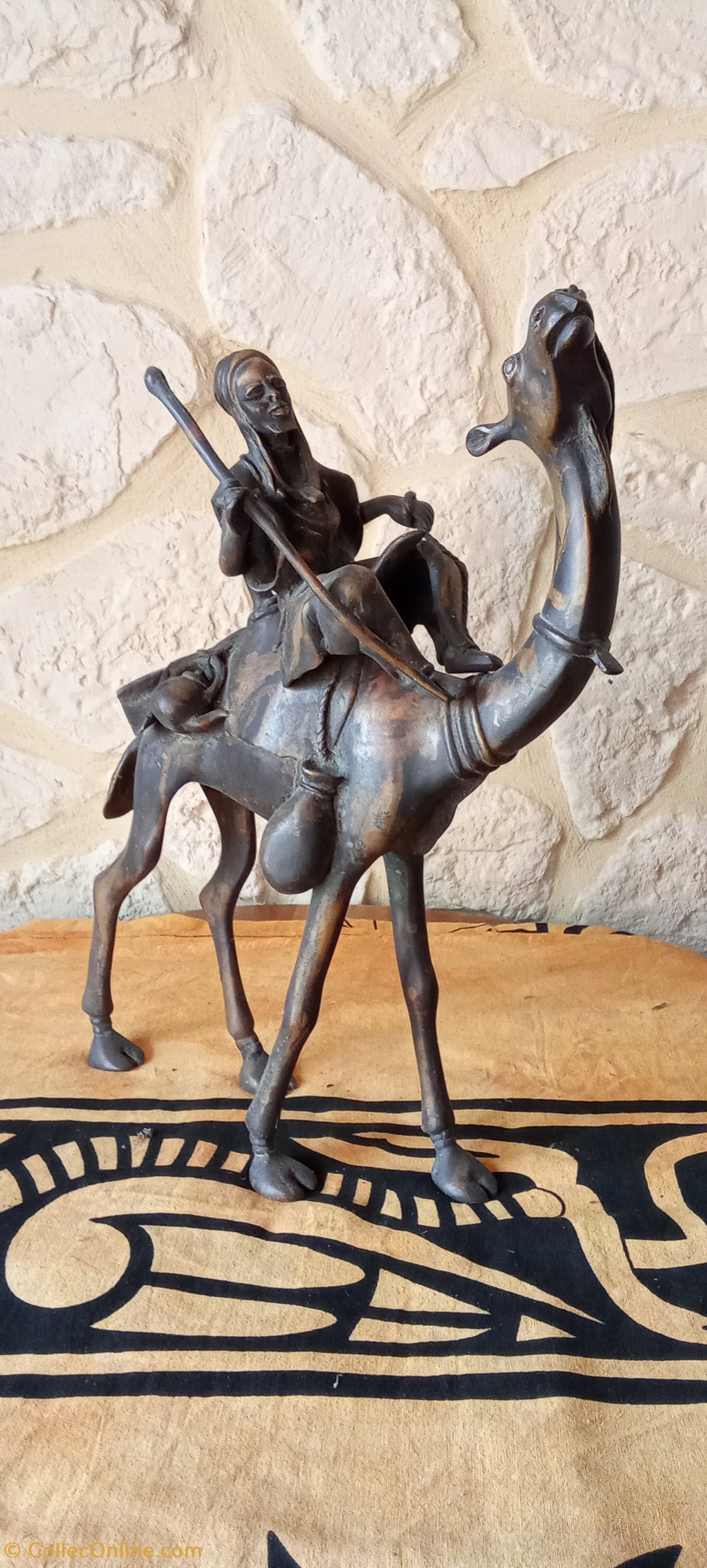 Bronze statuette touareg art antiquites africain bronze statuette touareg