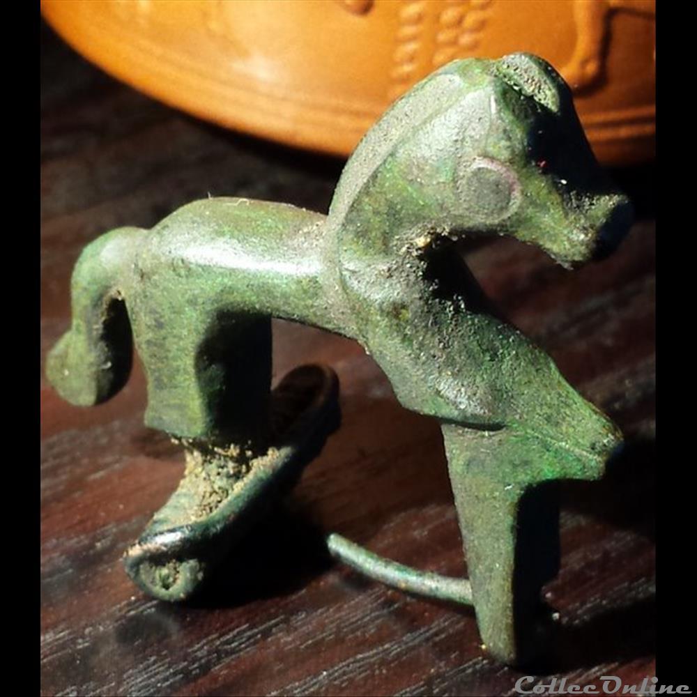 Fibule - cheval 2 art antiquite autre fibule cheval