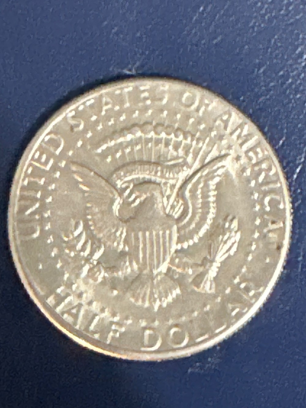 1973 Kennedy half dollar D coins world united states 1973 kennedy half dollar d