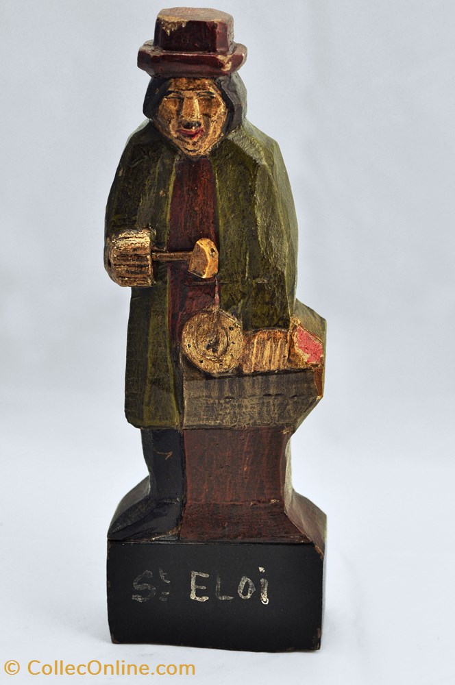 patrimoine religieux objet culte 2020 00 00 01 statuette de st eloi patron des marechaux ferrants et des veterinaires
