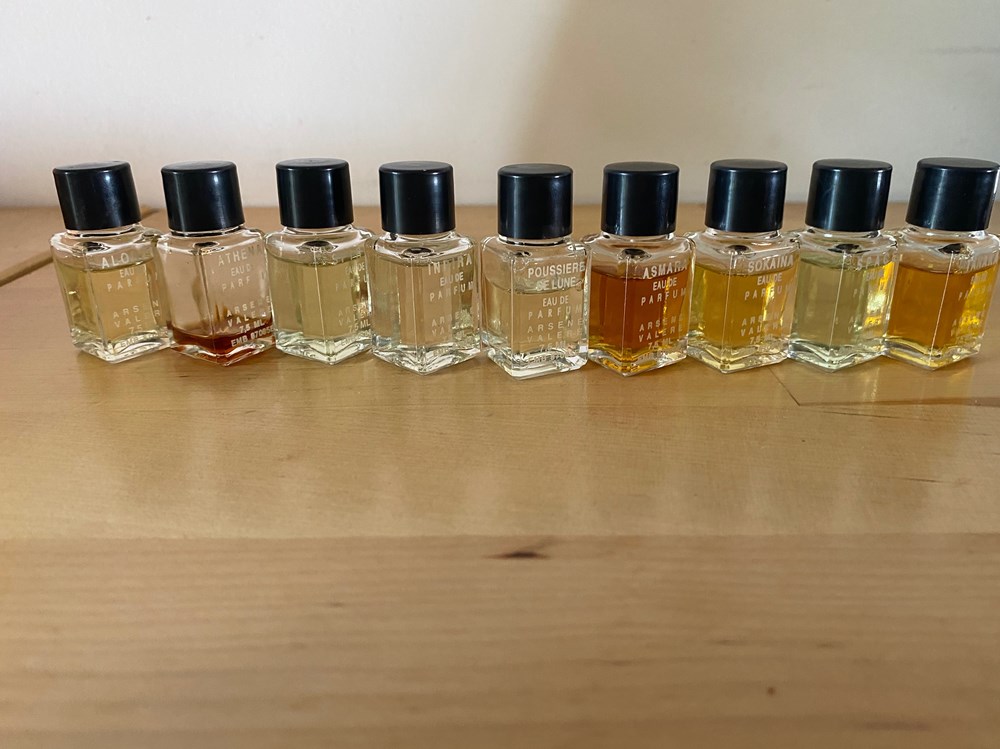 Coffret collection parfums Arsène Valère 3 beaute flacons coffret collection parfums arsene valere
