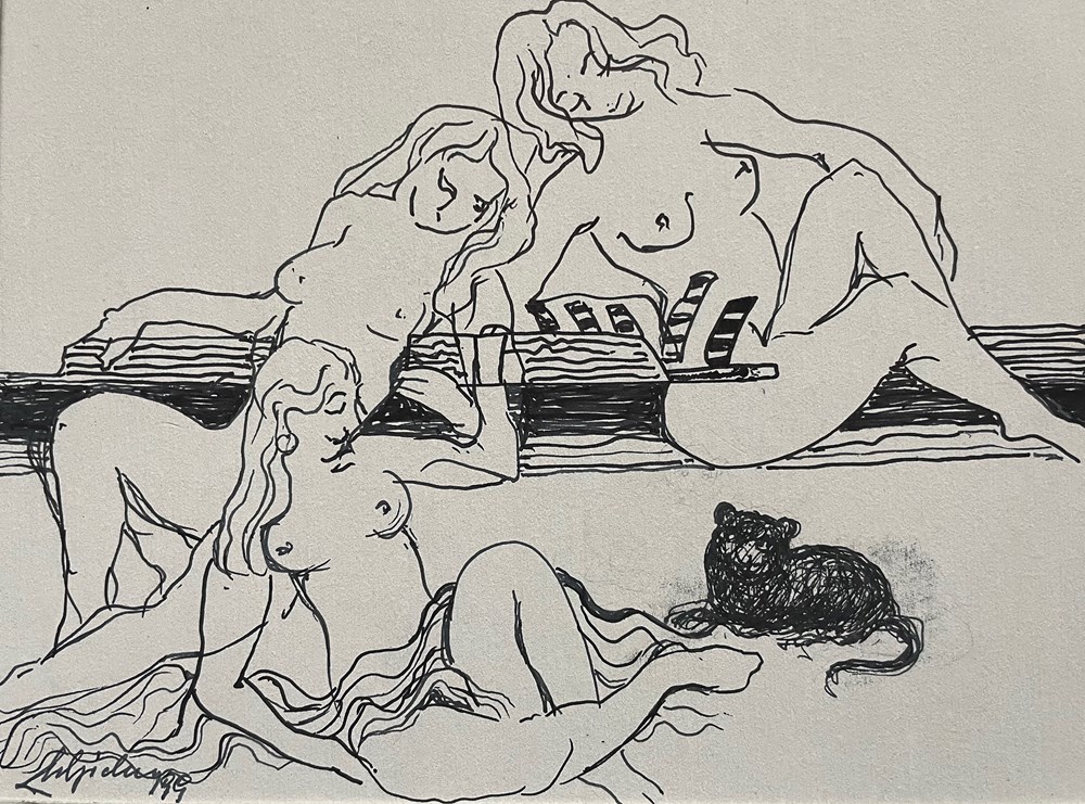 kunst antiquitaten gemalde zeichnungen schicker 103