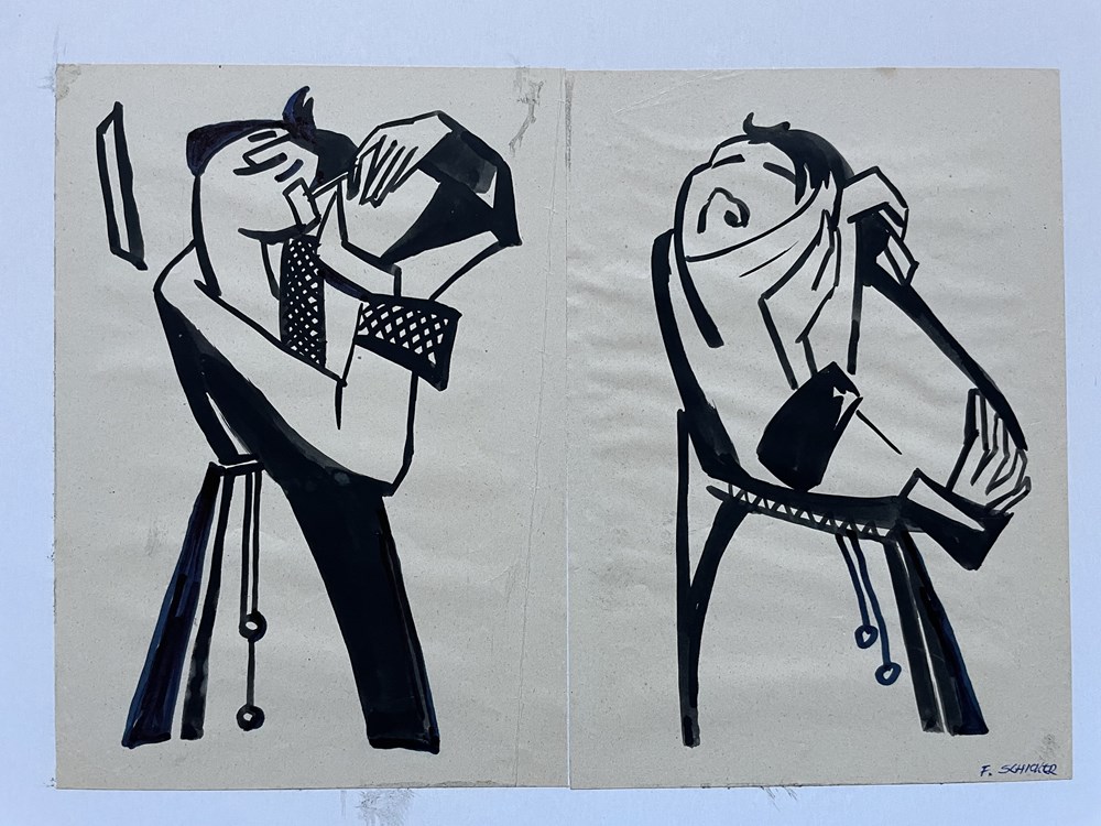 kunst antiquitaten gemalde zeichnungen schicker 193 o