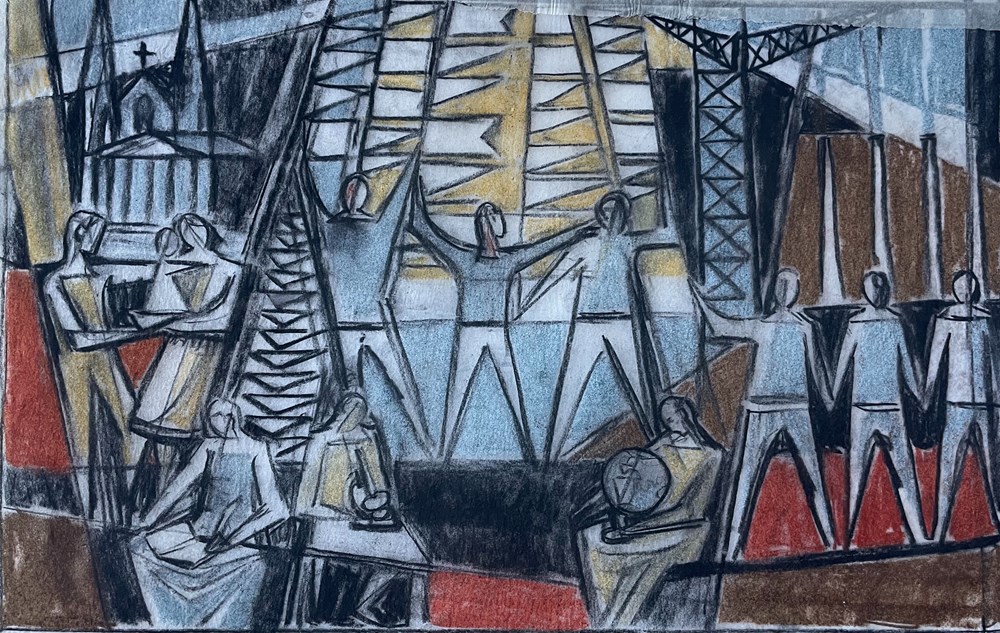 Entwurf A1 kunst antiquitaten gemalde zeichnungen entwurf a1