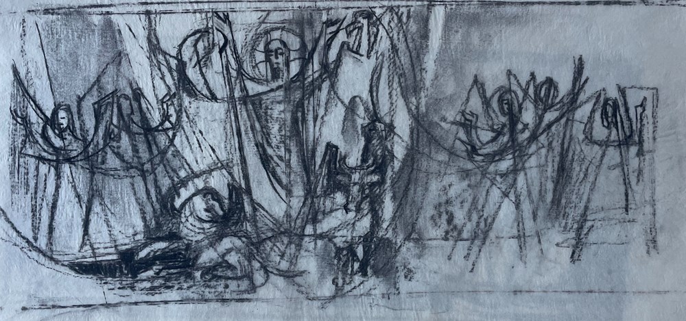 Entwurf CK5 kunst antiquitaten gemalde zeichnungen entwurf ck5