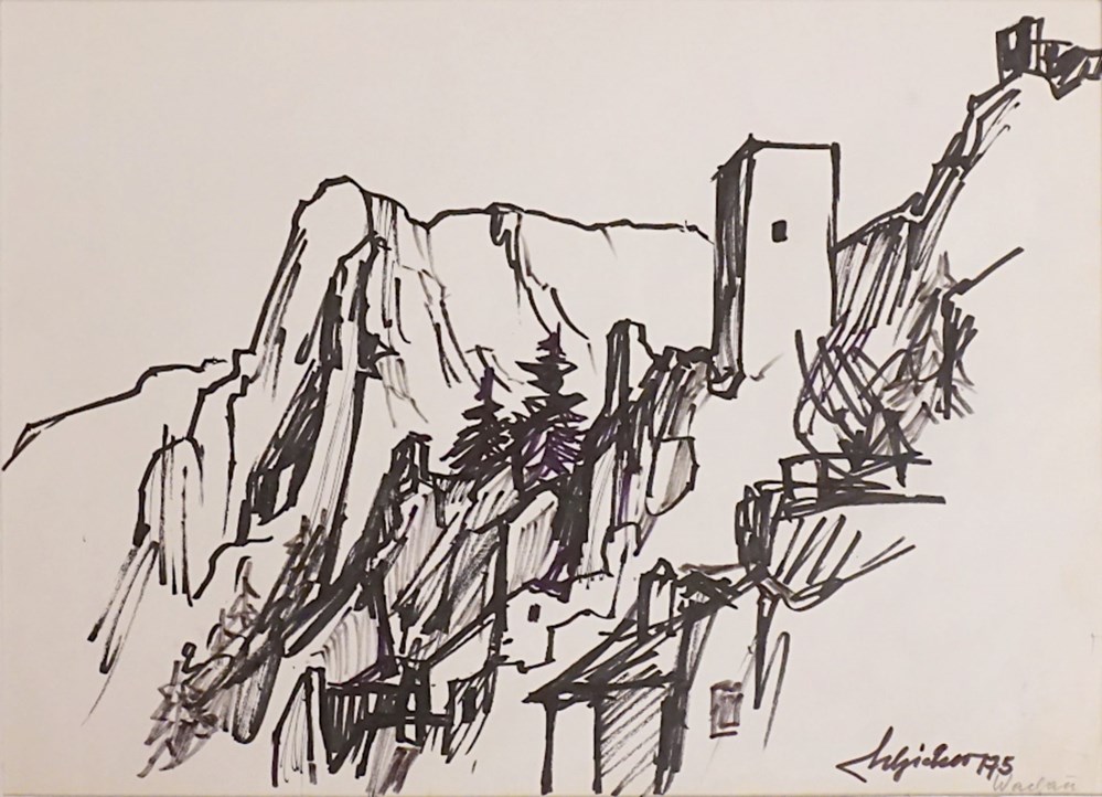 SCHICKER 14 Wachau kunst antiquitaten gemalde zeichnungen schicker 14 wachau