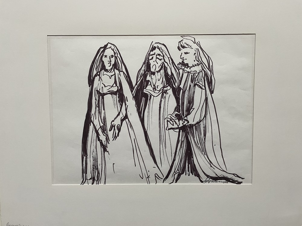 SCHICKER 107 kunst antiquitaten gemalde zeichnungen schicker 107