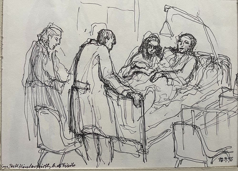 Prim. Dr. H. Hinterwirth b. d. Visite kunst antiquitaten gemalde zeichnungen prim dr h hinterwirth b d visite