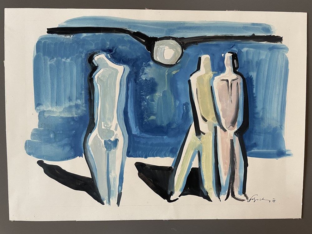 SCHICKER 151 kunst antiquitaten gemalde zeichnungen schicker 151
