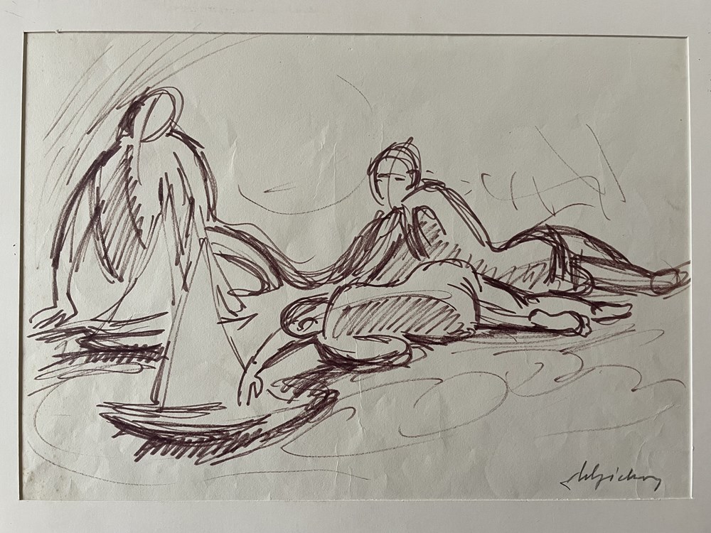kunst antiquitaten gemalde zeichnungen schicker 122