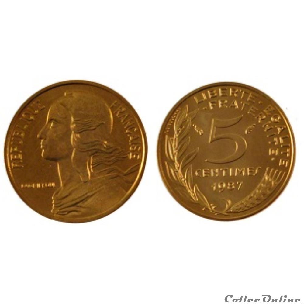 5 Centimes MARIANNE monnaie france 5 centimes marianne