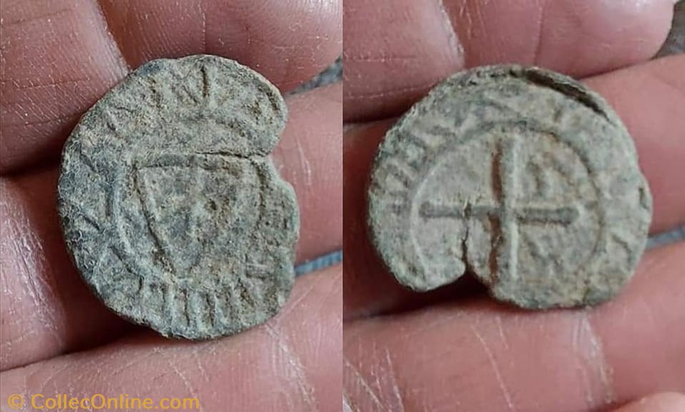 Méreau armorié monnaie jeton mereaux mereau armorie