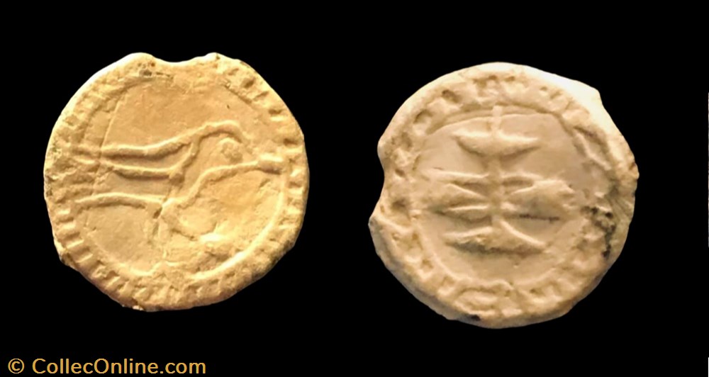monnaie jeton mereaux mereau de poulailler