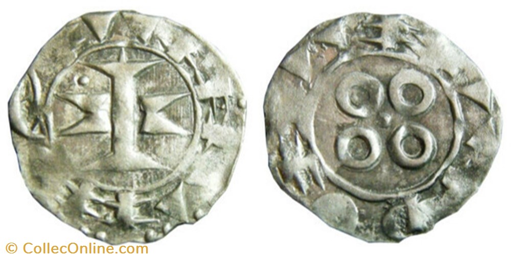 Méreau monétaire type obole de Melgueil 3 monnaie jeton mereaux mereau monetaire type obole de melgueil