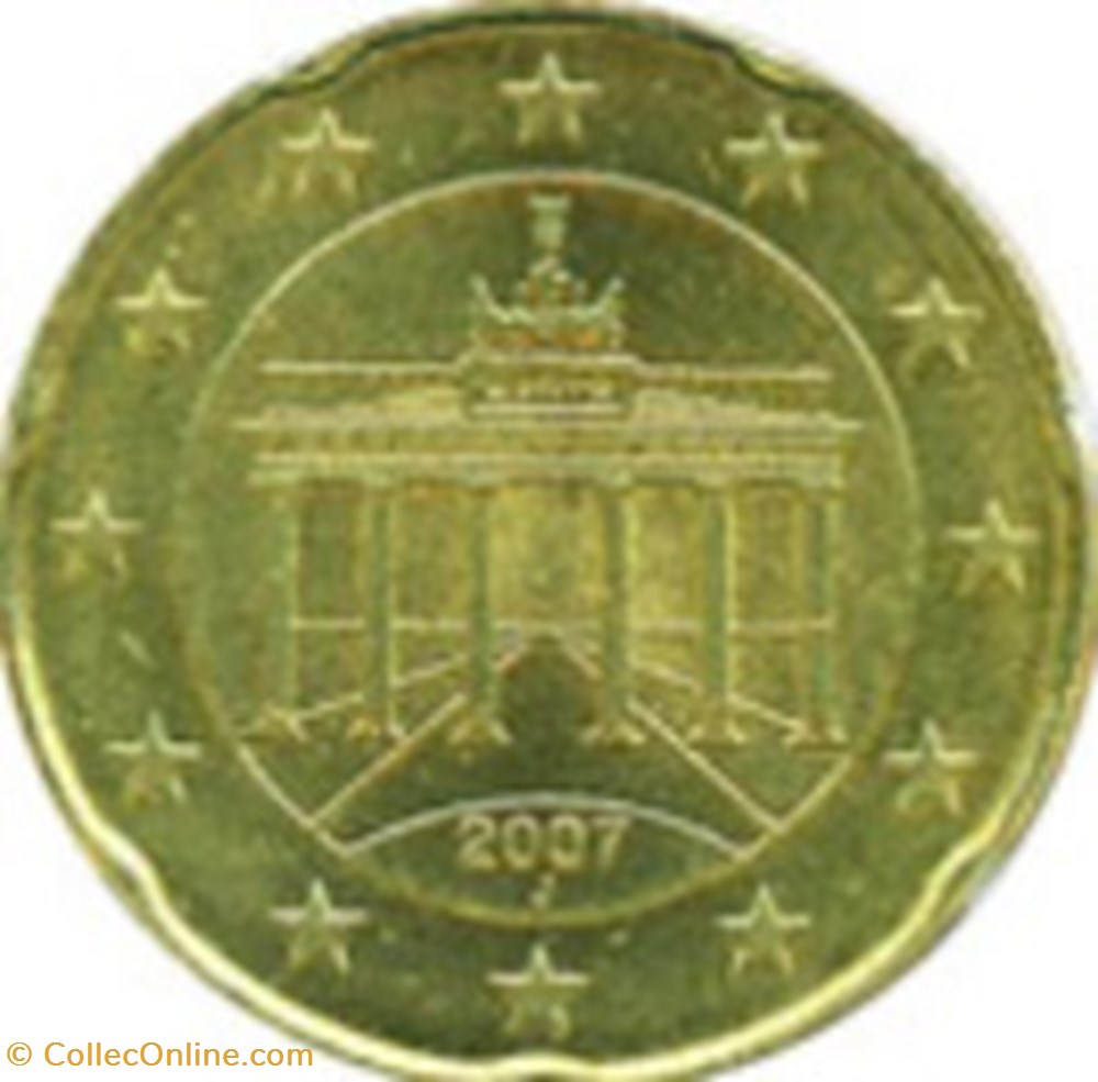 20 Cent Euro-Allemagne 2010 F monnaies 20 cent euro allemagne 2010 f