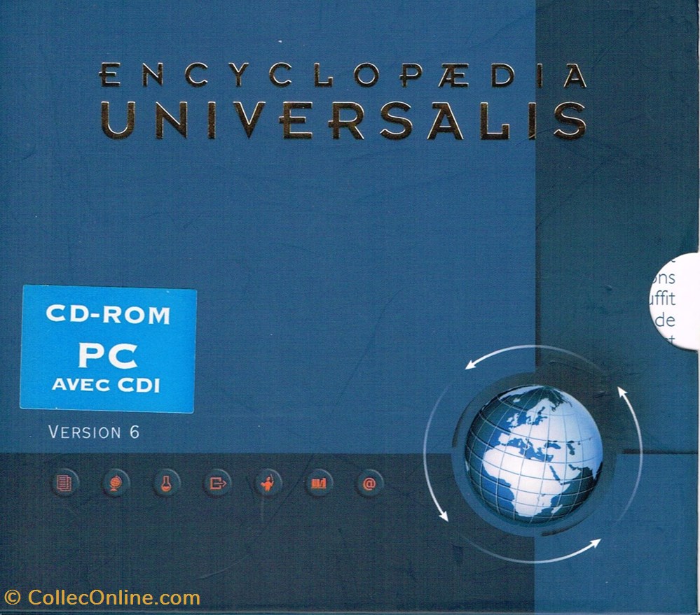 Universalis Encyclopédia Version 6 (5cd) informatique logiciels universalis encyclopedia version 6 5cd