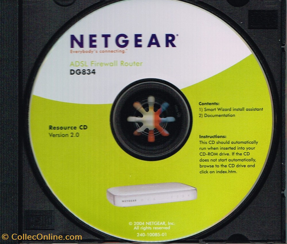 Netgear-ADLS Firewall Router DG834 informatique logiciels netgear adls firewall router dg834