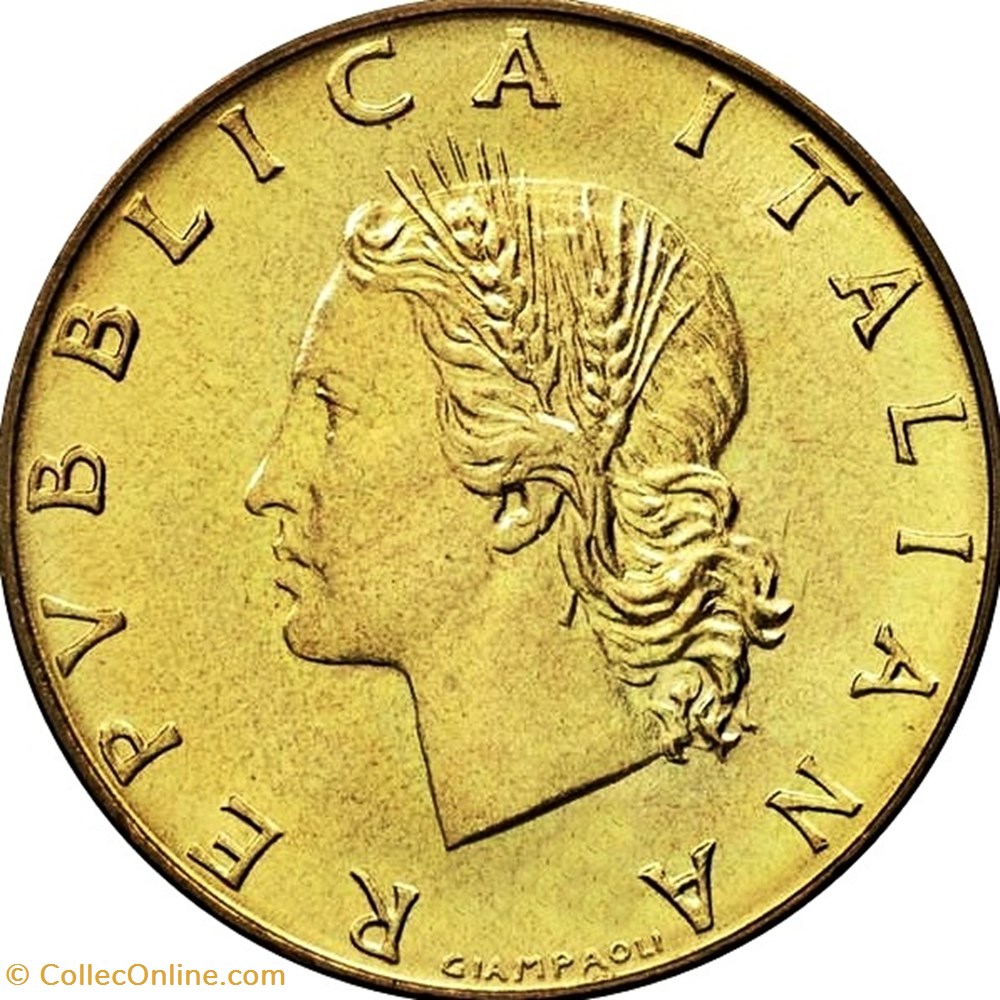 20 Lires Italie 1958 monnaies monde 20 lires italie 1958